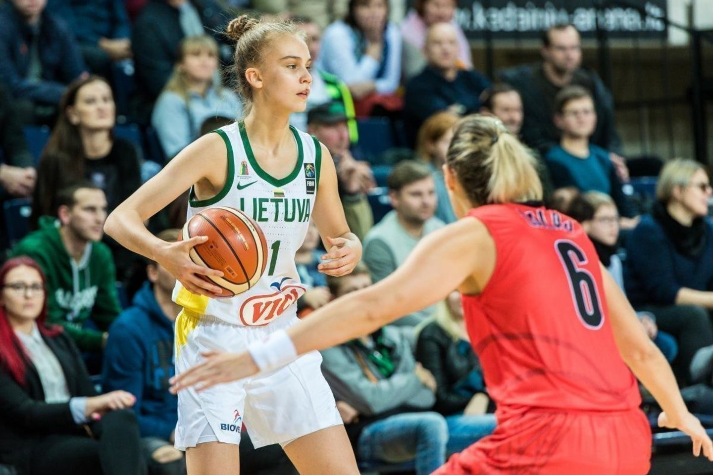 Justė Jocytė - neregėtas talentas Lietuvos moterų krepšinyje.<br>musukrepsinis.lt nuotr.