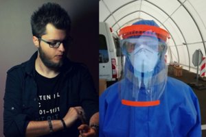 Mergaitei ranką dovanojęs vilnietis per karantiną ėmėsi alinančio darbo