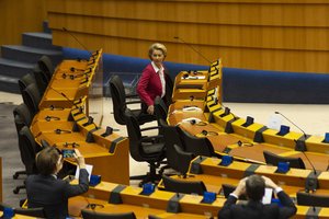 ES lyderiai suteikė Eurogrupei dvi savaites parengti atsaką į koronaviruso krizę