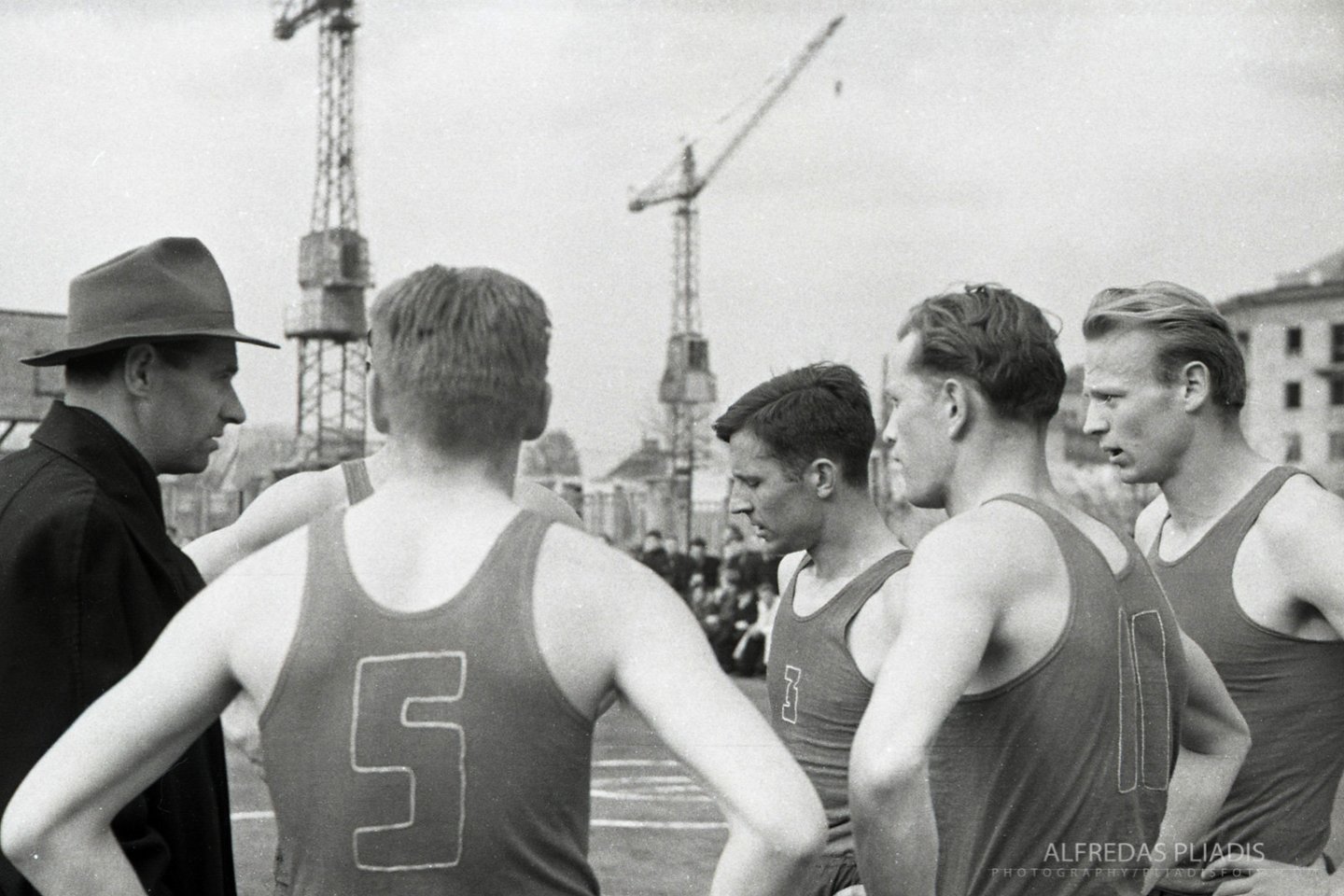  Krepšinio varžybos (1960 m.)<br> A.Pliadžio nuotr.