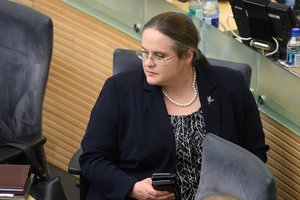 A. Širinskienė: esant ekstremaliai padėčiai, būtų keista parlamentui izoliuotis