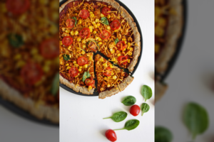 Lengvai ir greitai paruošiama pica be glitimo