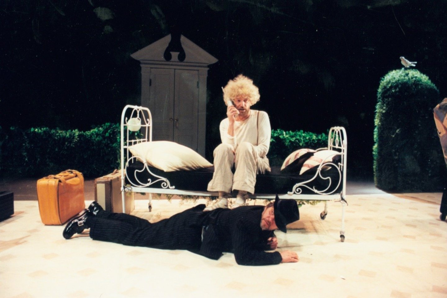 Ramučio Rimeikio režisuotas spektaklis „Vėpla“, 1998 m.<br> D.Matvejevo nuotr.