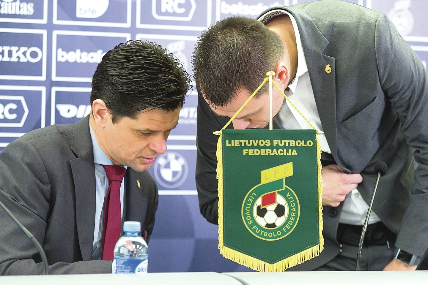 LFF negavo finansavimo iš ministerijos.<br>T.Bauro nuotr.