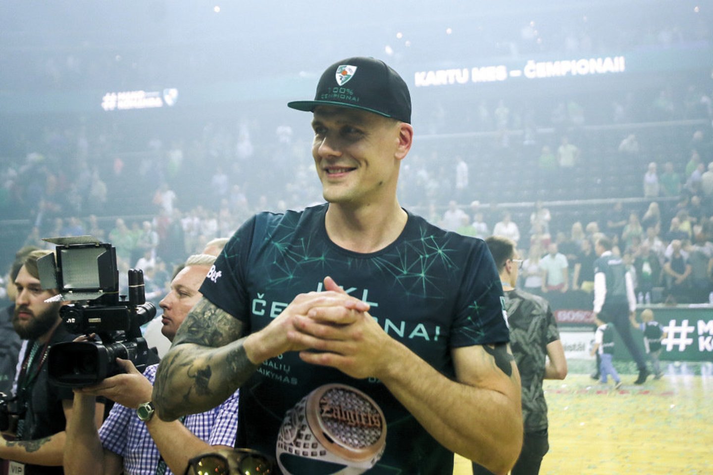 Krepšininkui, Kauno „Žalgirio“ sporto direktoriui Robertui Javtokui sukako 40 metų. <br> LR archyvo nuotr.