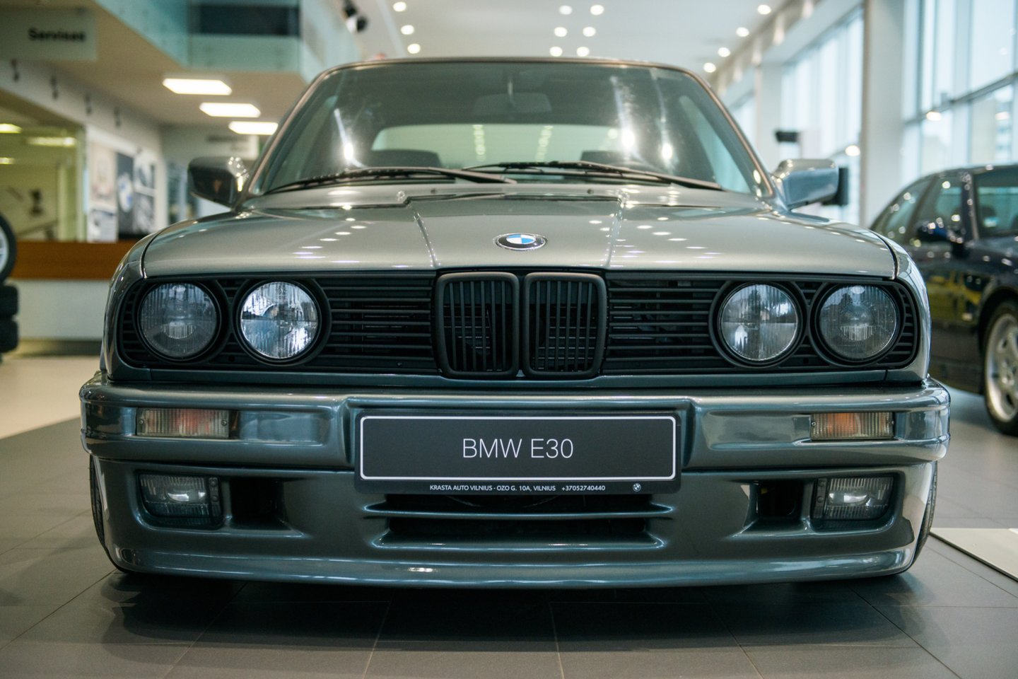 BMW logotipas dešimtmečius buvo karšta diskusijų tema.<br>J.Stacevičiaus nuotr.