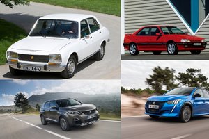 Šeši „Peugeot“ metų automobiliai: nuo 504 sedano iki naujojo 208 hečbeko