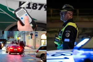 Policija papasakojo, kaip karantino metu gaudomi neblaivūs vairuotojai