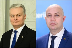 Po įtampų ir abejonių geras G. Nausėdos žodis A. Verygai: jis pasirodė teisus