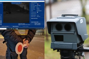 Pro trikojį neprasprūdo: greičio matuoklis užfiksavo nežmoniškai skriejusius lakstūnus