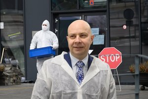 A. Veryga: Lietuvoje užsikrėtimo koronavirusu pikas prognozuojamas gegužės pradžioje