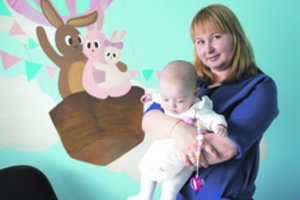 Kasdien stiprėjanti dukra padeda susitaikyti su kito dvynio netektimi