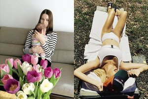 Asmenukėse – L. Anušauskienės akimirka su pirmagimiu ir G. Songailės deginimosi sezonas