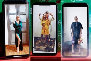 „Kino pavasario“ uždaryme žinomi žmonės iš namų pozavo ir vilkėdami chalatus, ir laikydami žaislus