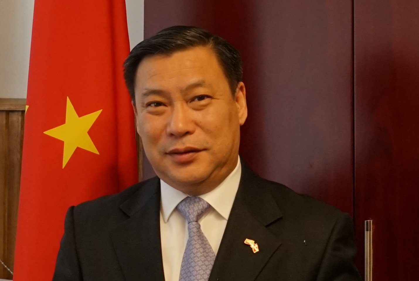 Kinijos Liaudies Respublikos ambasadorius Lietuvoje Shen Zhifei.