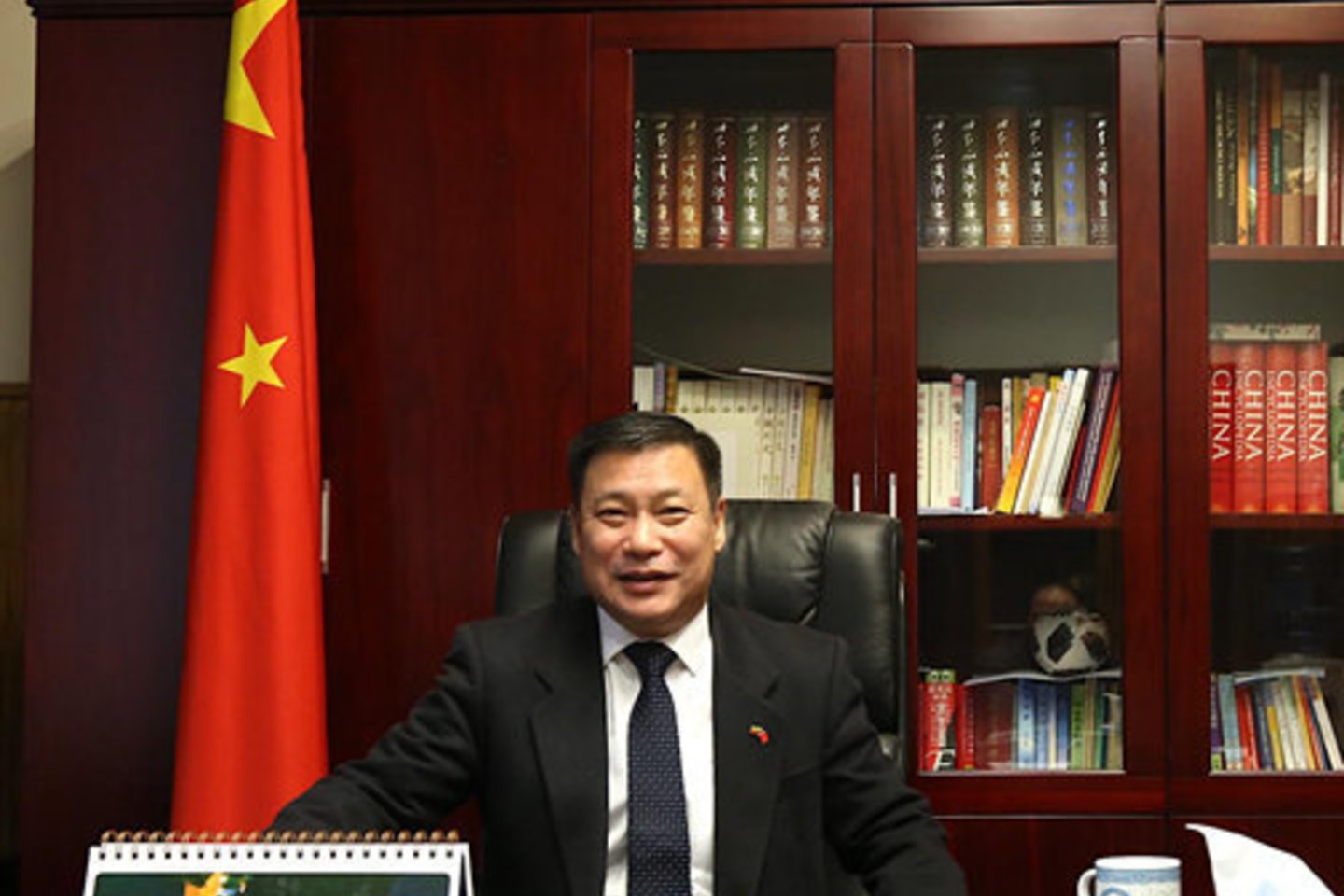 Kinijos Liaudies Respublikos ambasadorius Lietuvoje Shen Zhifei.