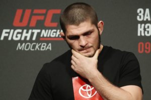 H. Nurmagomedovas įsiuto dėl C. McGregoro replikos: „Jis – kaip sena prostitutė“