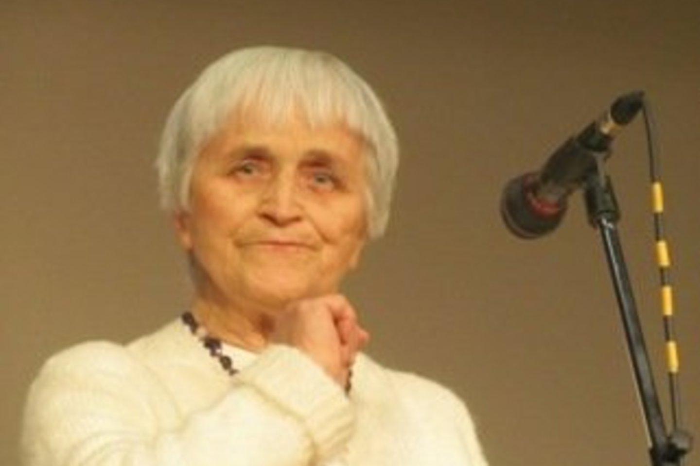 Mirė viena žinomiausių Lietuvos sveikuolių, chemijos mokslų daktarė Ksavera Vaištarienė.