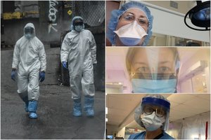 Koronaviruso pragare JAV ligoninėse dirbančios lietuvės meldžia stebuklo