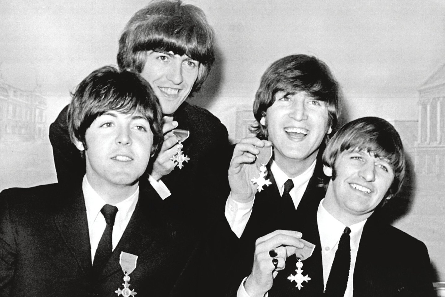 1970 m. Paulas McCartney’s pranešė apie grupės „The Beatles“ išsiskirstymą. Populiariausia XX a. muzikinė grupė gyvavo nuo 1957 m., 1960 m. pasivadino „The Beatles“. Pelnė 8 „Grammy“ apdovanojimus.<br>AFP/„Scanpix“ nuotr.
