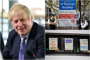 Koronavirusu užsikrėtęs Jungtinės Karalystės premjeras B. Johnsonas atsidūrė intensyvios priežiūros skyriuje