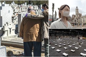 Vos akimirka atsisveikinti: ispanai jau pamiršo, ką reiškia tradicinės laidotuvės