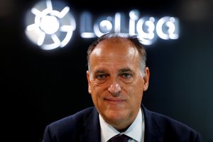 „La Liga“ prezidentas – apie galimus nuostolius atšaukus sezoną: „Siektų milijardą“
