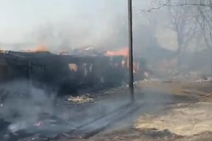 Degindami žolę antradienį padegėjai supleškino ir 12 pastatų