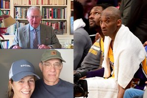 Žvaigždžių savaitėje – atsilaikę prieš koronavirusą ir aukcione iškovotas Kobe Bryanto rankšluostis