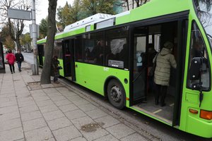 Per mėnesį Kauno viešajame transporte sumažėjo per 70 proc. keleivių