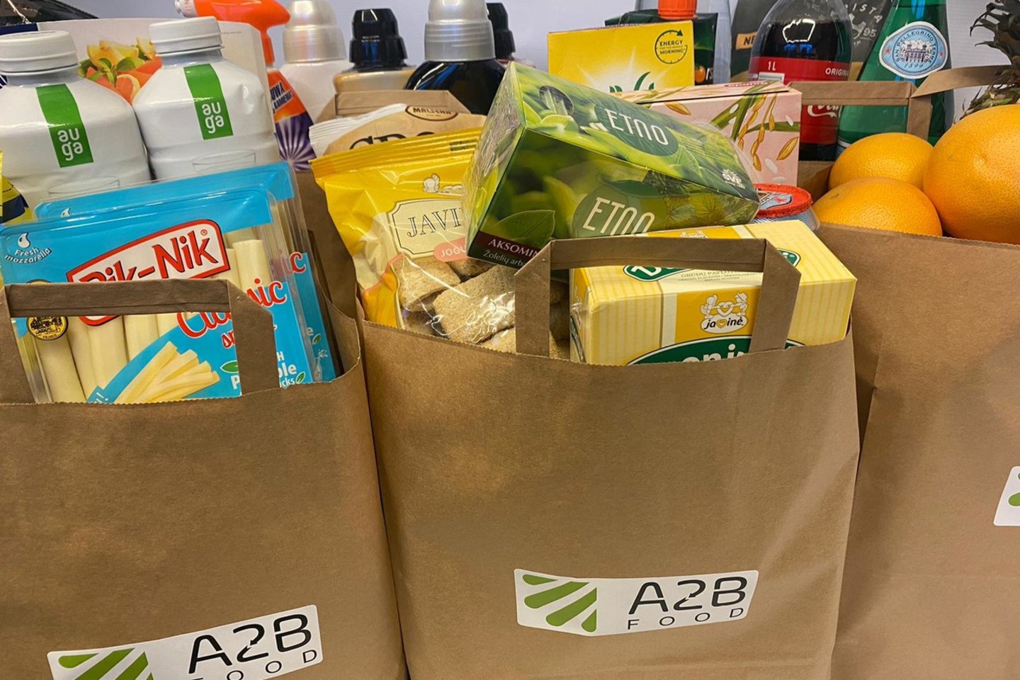 „A2B Food“ komandą ketina užsakymą atlikti per 2 valandas nuo užsakymo pateikimo momento.<br> Asmeninio archyvo nuotr.