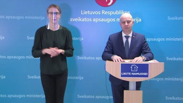 A. Veryga apie didėjantį sveikstančiųjų kiekį Lietuvoje: negalima per greitai atsipalaiduoti
