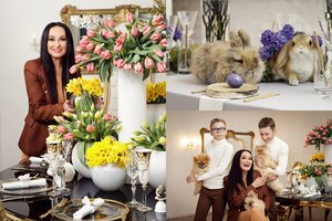 Iššūkis – Velykos karantine: Inga Budrienė patarė, kaip šventes susikurti itin jaukiai