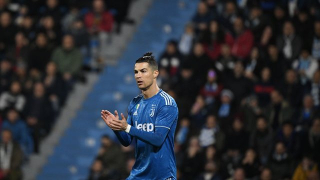 C. Ronaldo karantinas nė motais: treniruotėms išsinuomojo stadioną