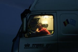 Jungtinėje Karalystėje ilgam įstrigęs vairuotojas: „Baisu pagalvoti, kas bus toliau“ 