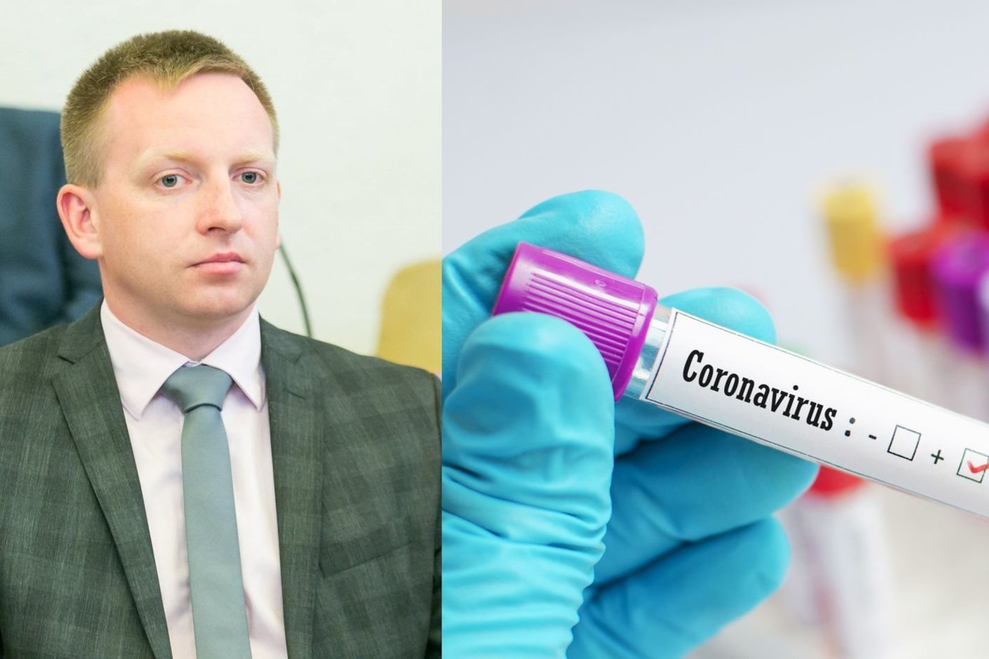   Marijampolės meras Povilas Isoda šeštadienį savo feisbuke pasidalijo žinia apie dar du koronavirusu užsikrėtusius medikus.<br> Lrytas.lt montažas.