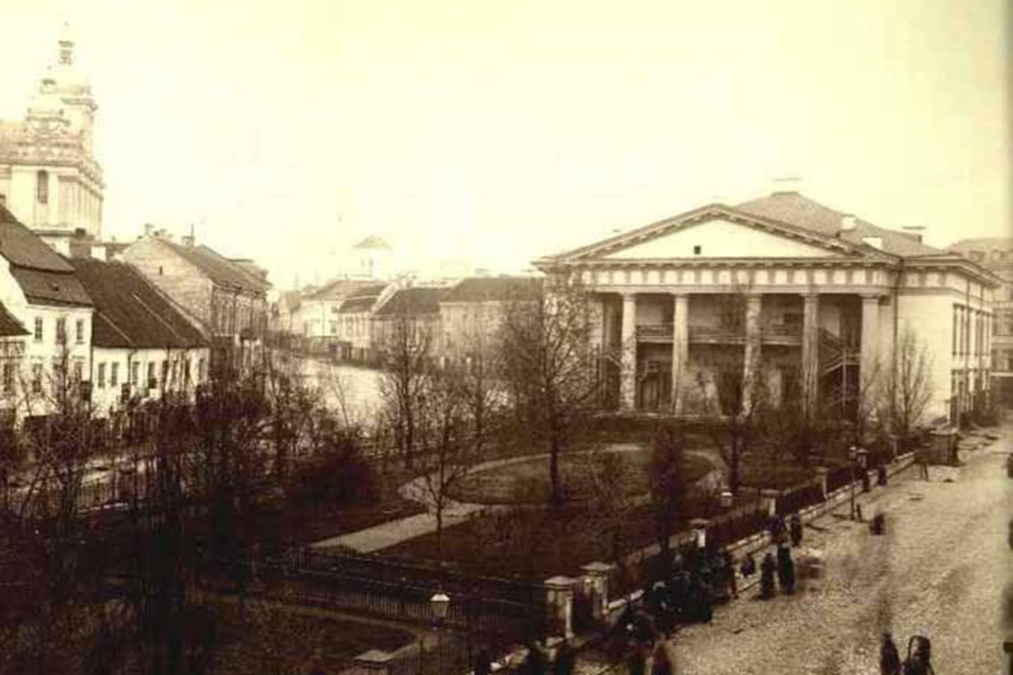  J.Čechavičius. Vilniaus rotušė, 1877 m.