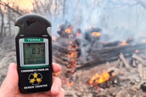 Radiacinės saugos centras stebi susidariusią situaciją dėl Černobylio gaisrų