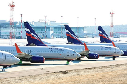 Rusija nebeįsileidžia savo piliečių: lėktuvai buvo apsukti ant pakilimo tako