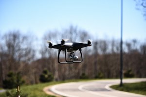 Panevėžiečius karantino laikotarpiu stebi dronai