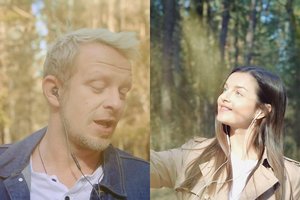 Gabrielė Martirosian nušvito kitomis spalvomis: uždainavo kartu su grupe „Biplan“ 