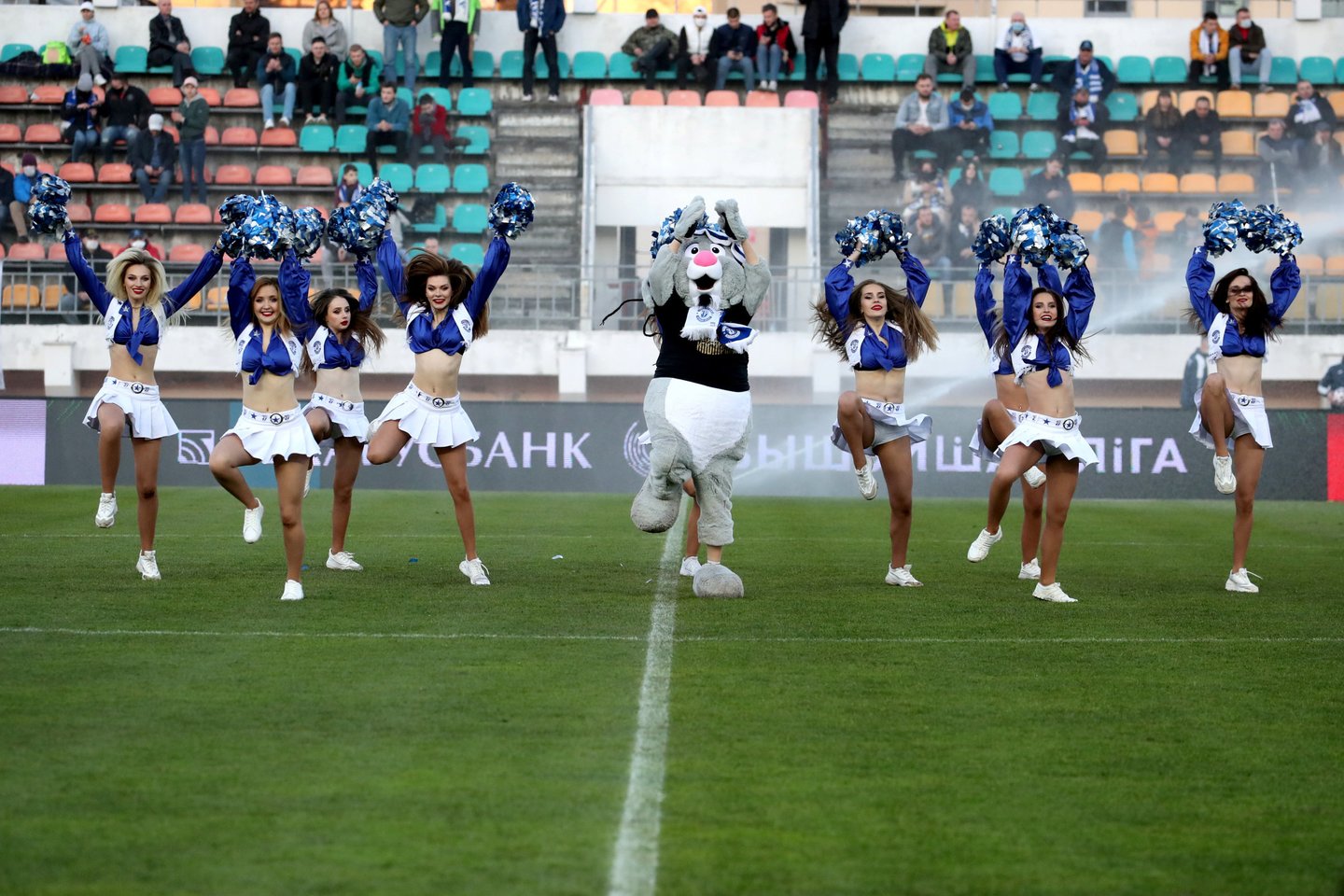 Baltarusijoje tęsiasi šalies futbolo čempionatas.<br>Scanpix nuotr.