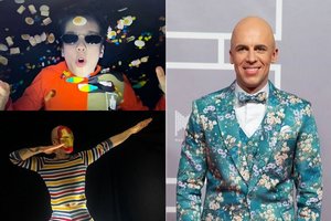 Debiutas: Vidas Bareikis su sūnumi Adu pristato nuotaikingą pižamų vakarėlių hitą