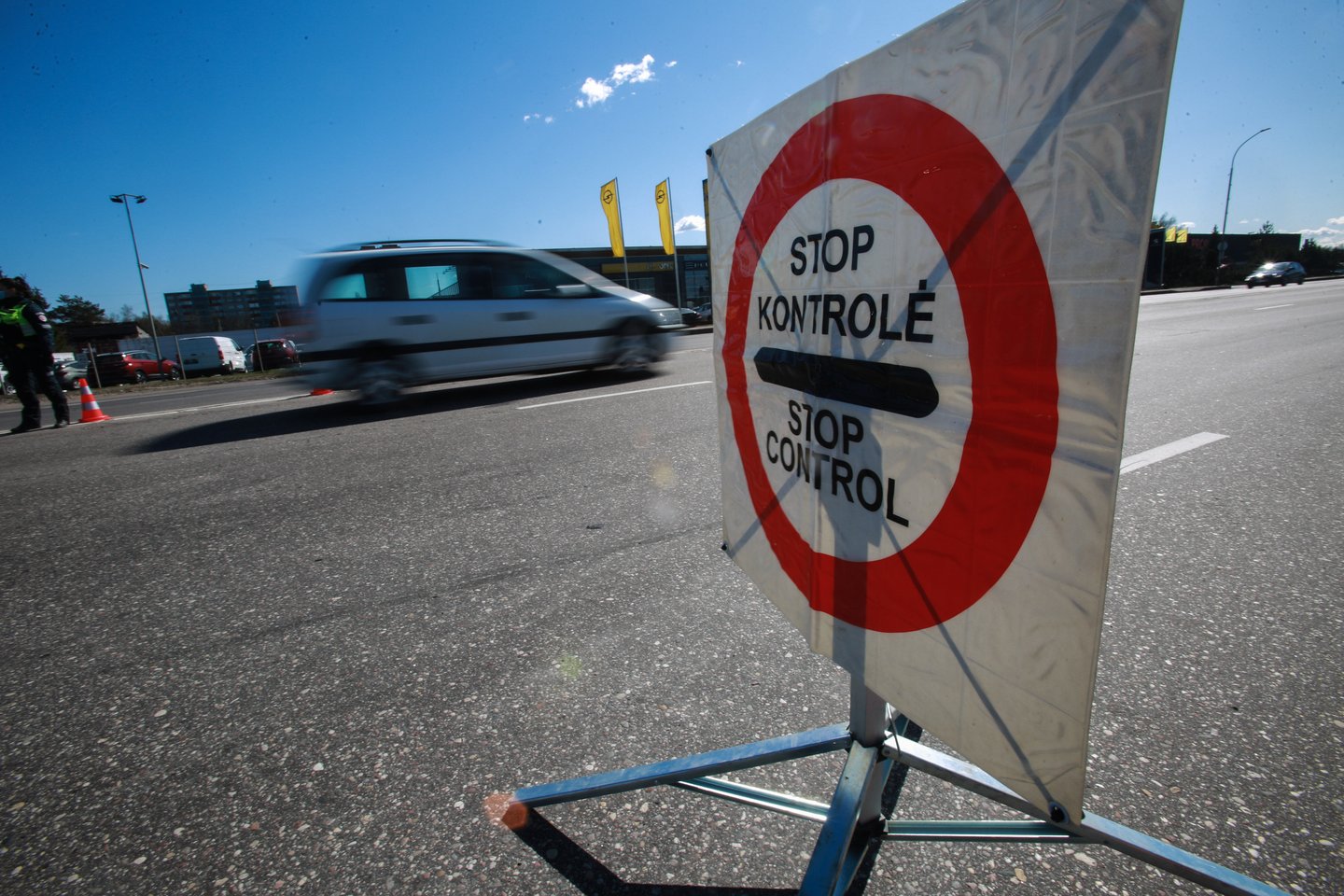 Koronavirusas Lietuvoje.<br>G.Bitvinsko nuotr.