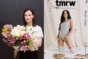 A. Kuzmickaitės kurtų drabužių derinį vilkėjo Miley Cyrus sesuo: papuošė žurnalo viršelį