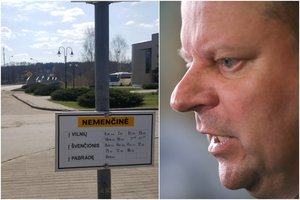 Nuspręsta: Nemenčinė uždaroma, atvykimas ir išvykimas draudžiamas