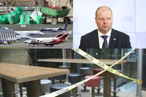 S. Skvernelis: dalis verslo gali atnaujinti veiklą nuo ketvirtadienio