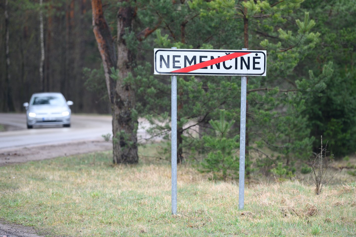 Paskelbė eismo ribojimų planą: merė tikisi sustabdyti koronaviruso plitimą Nemenčinėje.<br>V.Skaraičio nuotr.