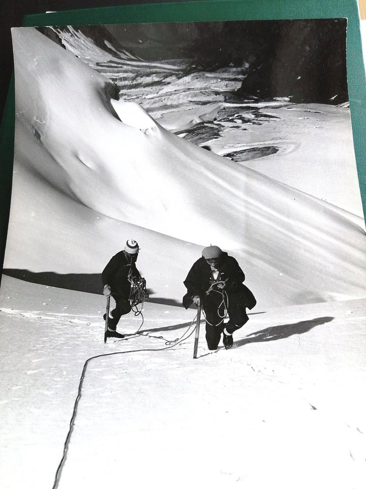 D.Puidokienė: „Alpinizme gyvybiškai svarbu turėti patikimą kopimo partnerį.“<br>Nuotr. iš asmeninio albumo