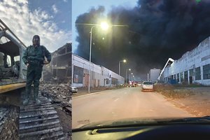 Alytaus mieste atšaukiama dėl gaisro „Ekologistikoje“ paskelbta ekstremali situacija